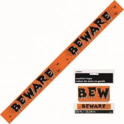 Everything Party 15.24m Halloween Caution Tape - Beware By Event