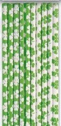 Everything Party St Patrick's Day - 10pk Paper Straws By Event