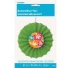 Everything Party Luau Hibiscus Paper Decor Fan