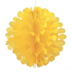 Unique Decorative Paper Flutter Ball 30cm - (7 Colours) All Birthday