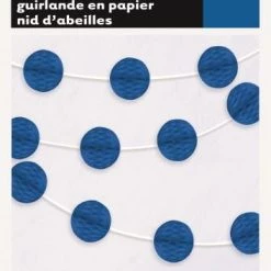 Unique All Birthday Decorative Honeycomb Garland (15 Colours)