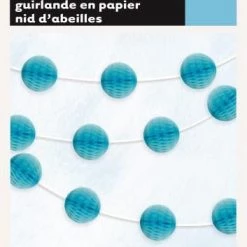 Unique All Birthday Decorative Honeycomb Garland (15 Colours)