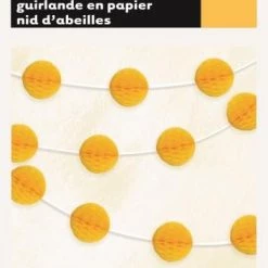 Unique All Birthday Decorative Honeycomb Garland (15 Colours)