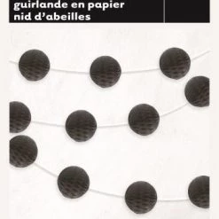 Unique All Birthday Decorative Honeycomb Garland (15 Colours)