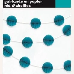 Unique All Birthday Decorative Honeycomb Garland (15 Colours)