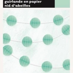 Unique All Birthday Decorative Honeycomb Garland (15 Colours)