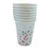 Alpen 8pk Sparkling Fizz Rose Gold Paper Cups All Birthday