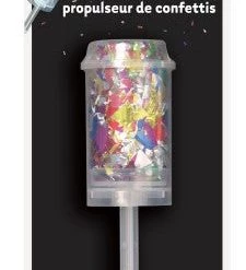 Everything Party Party Accessories Foil Confetti Push Popper (2 Colours)