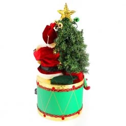 Everything Party By Event 60cm Light Up Santa Claus Figurine Statue Elf Teddy Christmas Standing Decor