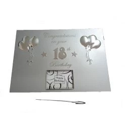 Everything Party All Birthday 18th Birthday Silver Memories And Guest Book