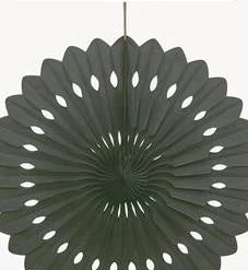 Everything Party Hanging Decorative Paper Fan (16 Colours) All Birthday