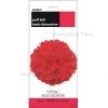 Meteorparty By Event Decorative Paper Puff Ball - Red