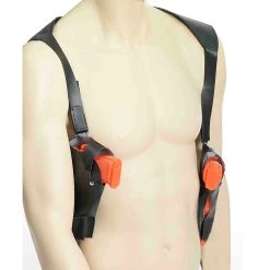 Everything Party Deluxe Police Force Detective Double Holster With Guns