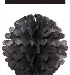 Unique All Birthday Decorative Paper Flutter Ball 20cm - (7 Colours)