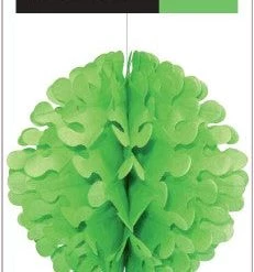 Unique All Birthday Decorative Paper Flutter Ball 20cm - (7 Colours)