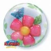 Everything Party 24" Qualatex Double Bubble Balloon With Flower Balloons