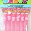 Meteorparty 6Pk Bubble N Wand - Pink