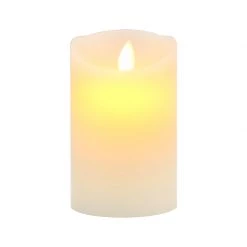 Everything Party By Event 3pk Ivory Flameless LED Pillar Candle
