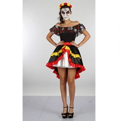 Everything Party Adult - Halloween Day Of The Dead Costume