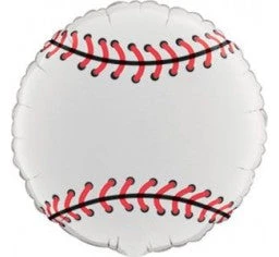 Everything Party Balloons 18" Qualatex BaseBall Foil Balloon