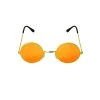 Jd By Theme John Lennon Style Hippie Glasses - Orange