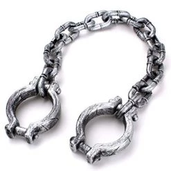 Dr. Tom's Halloween Long Chain With Handcuffs