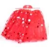 Everything Party Red Tutu With Spotted Tulle Party Accessories