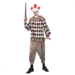 Everything Party Adult Creepy Bloody Harley Quinn Clown Halloween Costume