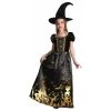 Everything Party Halloween - Girl's Deluxe Golden Witch Costume