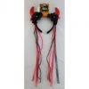 Everything Party Devil Horn Headband With Flowers And Ribbon By Event