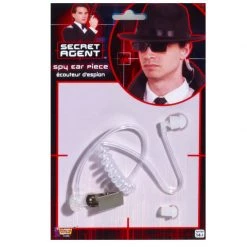 Everything Party Secret Agent Fake Realistic Spy Earpiece