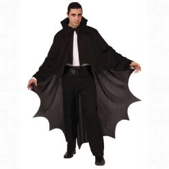 Everything Party Adult Black Vampire Bat Cape