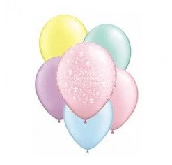 Everything Party 11" Qualatex Happy Engagement Assorted Colour Latex Balloon