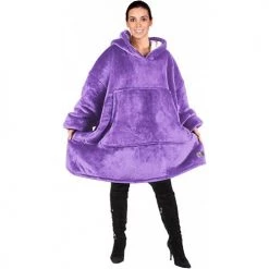 Everything Party Costume Unisex Hoodie Blanket - Purple