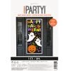 Everything Party Happy Halloween Cat & Pumpkin Door Poster By Event