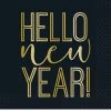 Unique By Event 16pk Happy New Year Napkins 2ply
