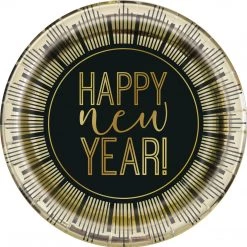 Everything Party 8pk Roaring Happy New Year Paper Plates By Event