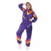 Everything Party Adult - 80s Style Shell Suit Tracksuit Purple