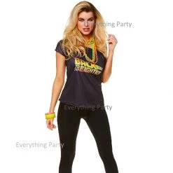 Everything Party Adult - Karnival Deluxe Back To The Eighties T-Shirt