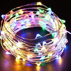 SENY 3M Super Bright Wire LED Fairy Lights - Multi Colour By Event