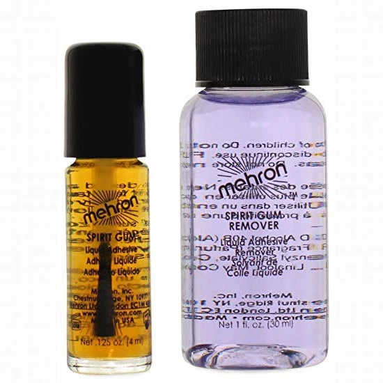 Dr. Tom's By Event Mehron Spirit Gum 4ml With Spirit Gum Remover 30ml