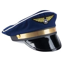 JD Party Pilot Cap - Blue
