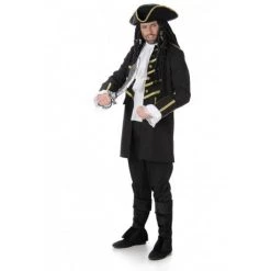 Everything Party Adult - Karnival Deluxe Black Pirate Costume