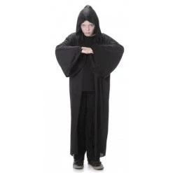 Everything Party Kids - Karnival Deluxe Black Hooded Robe Costume