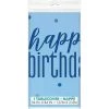 Unique Blue Happy Birthday Rectangle Tablecloth All Birthday