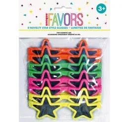 Everything Party 8pk Star Style Toy Sunglasses All Birthday