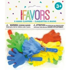 Meteorparty 8pk Mini Party Hand Clappers