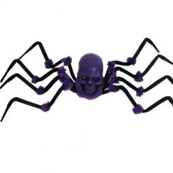 Everything Party By Event Halloween Creepy Crawling Skull Spider With Light Up & Sound