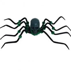 Everything Party By Event Halloween Creepy Crawling Skull Spider With Light Up & Sound