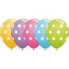 Everything Party 11" Qualatex Polka Dots Assorted Colour Latex Balloon